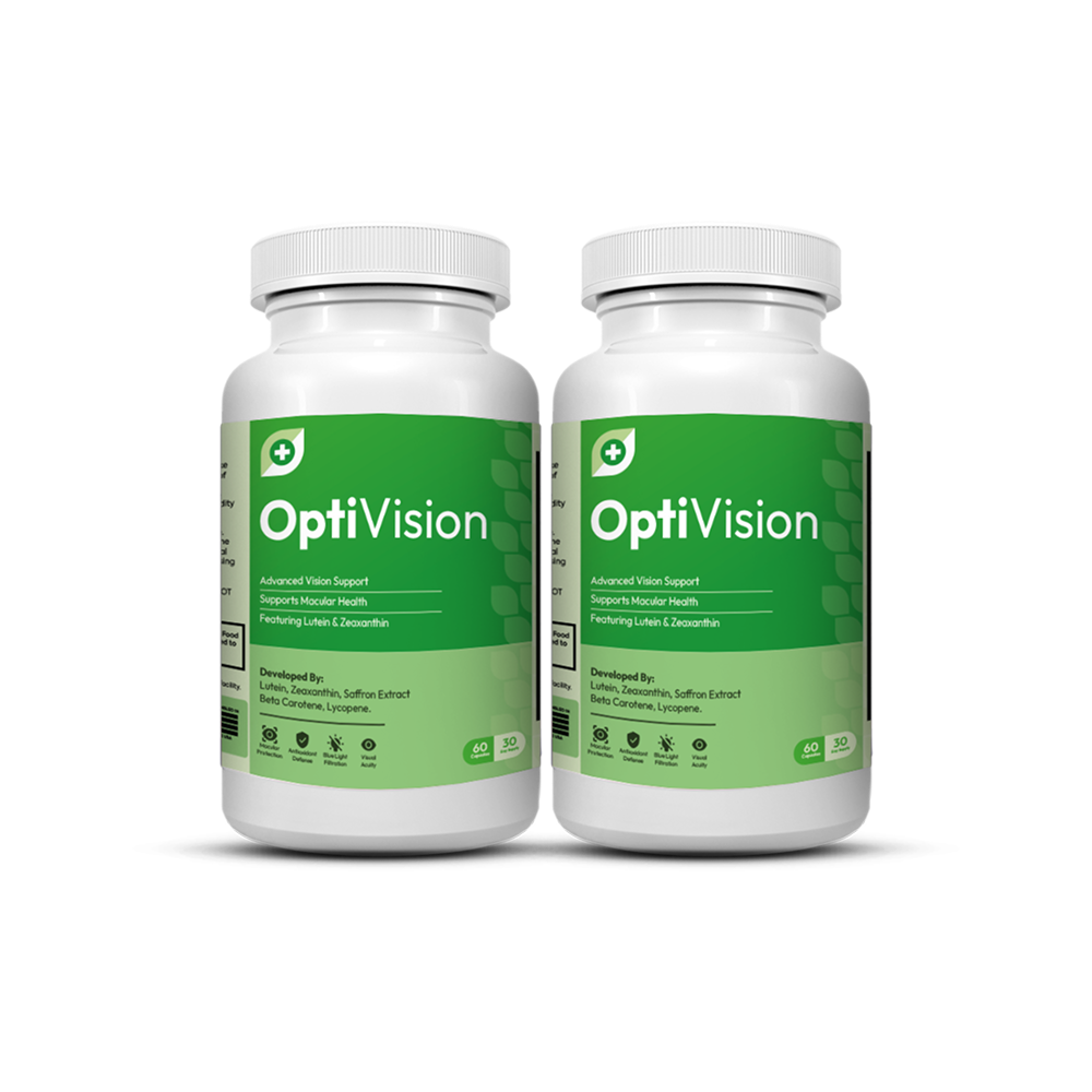 Two bottles of OptiVision